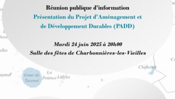PLU - Réunion publique d'information sur le PADD